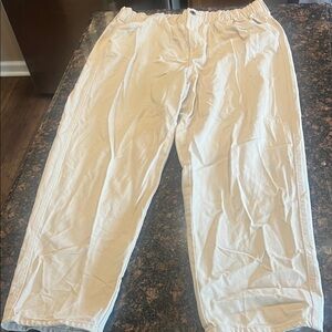 H&M Light Beige denim pants. Size 14.
